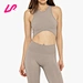 crew neck sports bra